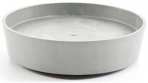 Ecopots Saucer Wheels Round 40 White Grey